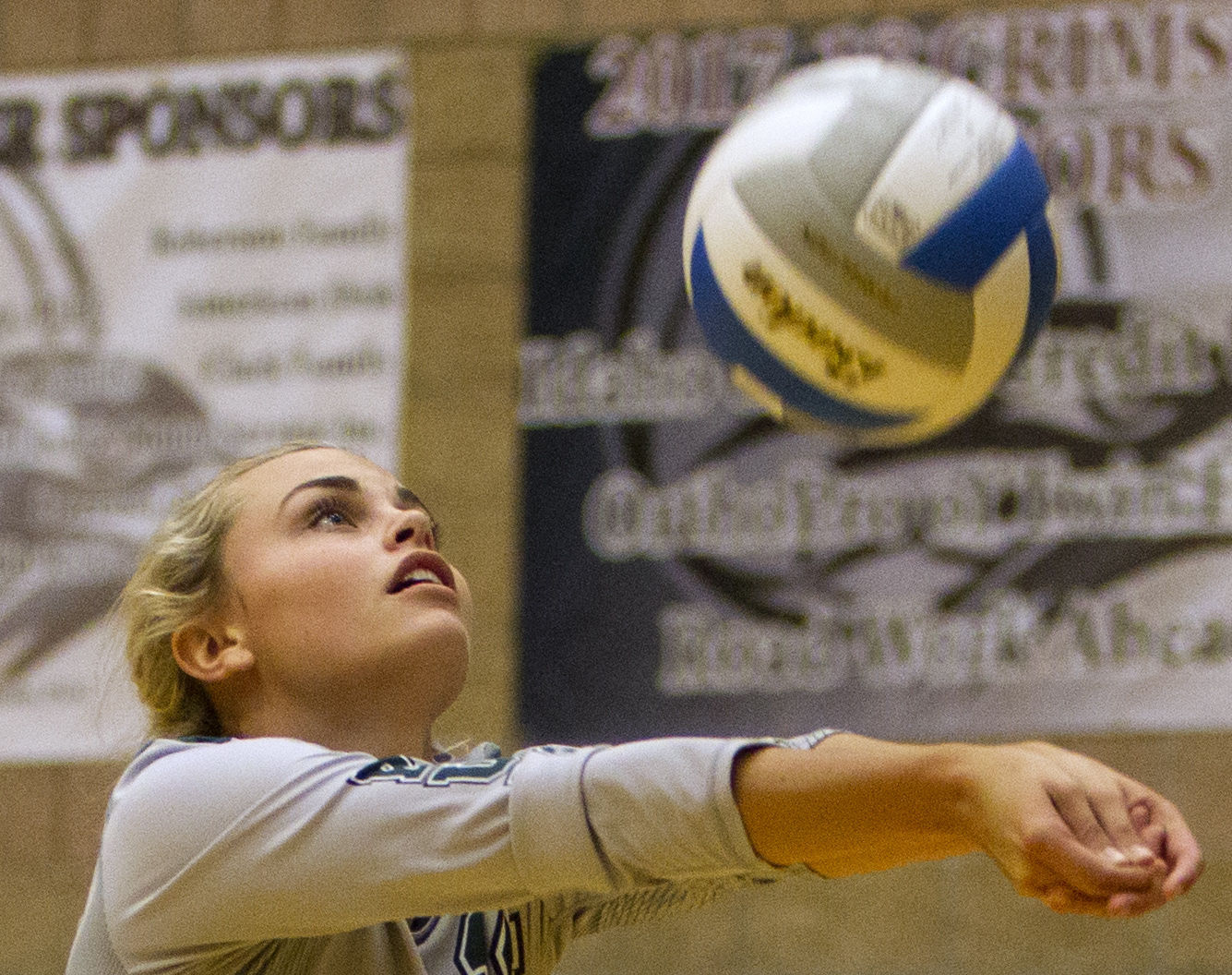 Canyon Ridge vs. Burley volleyball